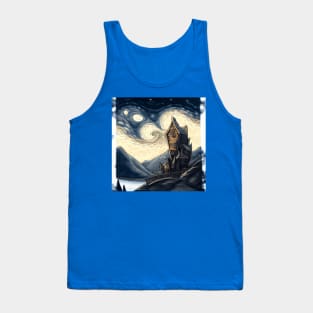 Starry Night Above The Shrieking Shack Tank Top